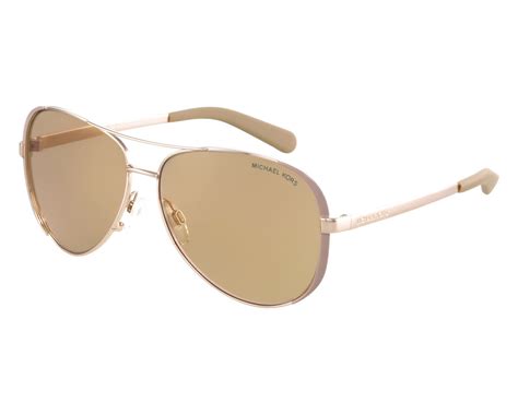 michael kors 5004 1017r1 mk chelsea rose gold sunglasses